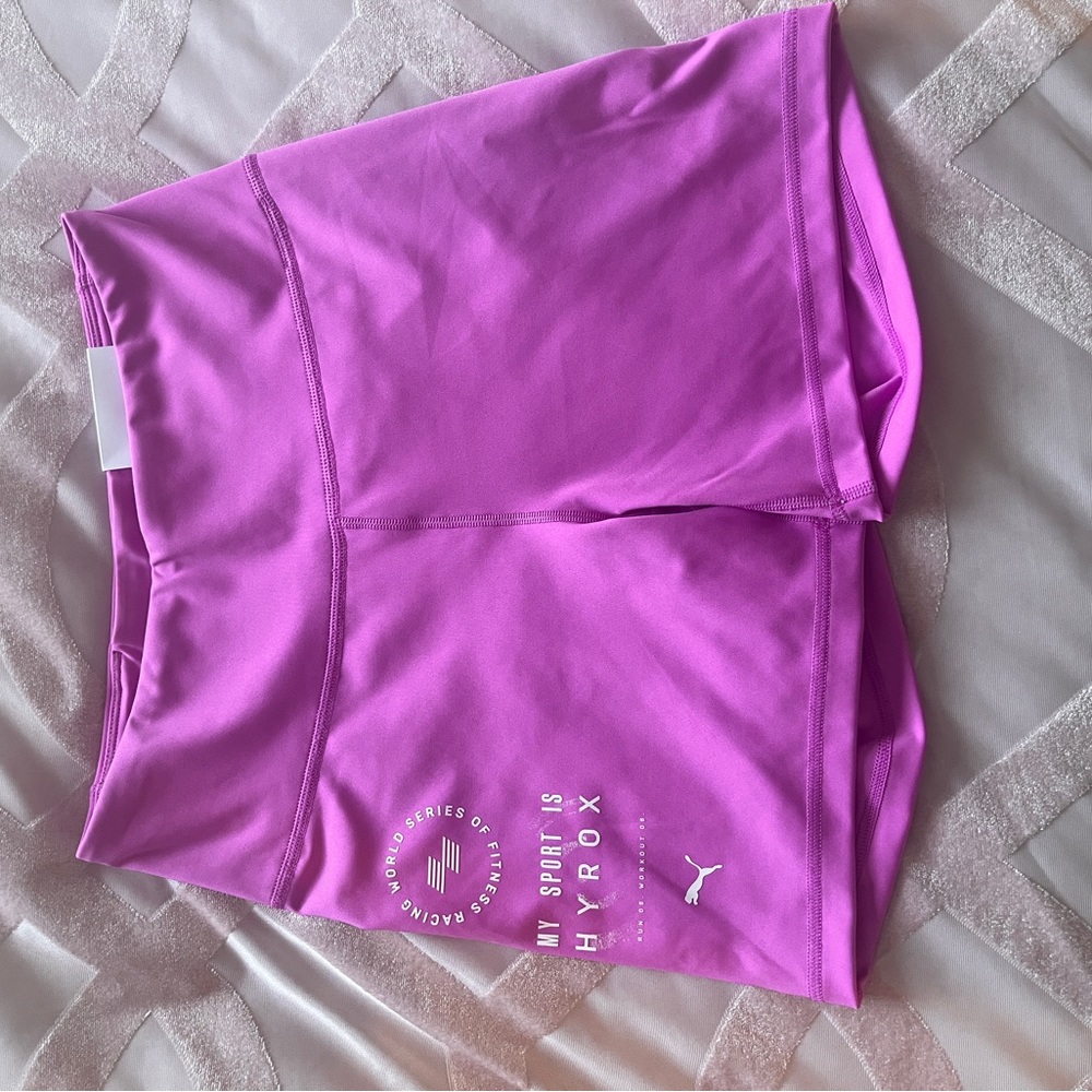 Puma x Hyrox Fuchsia 5” High Rise Shorts